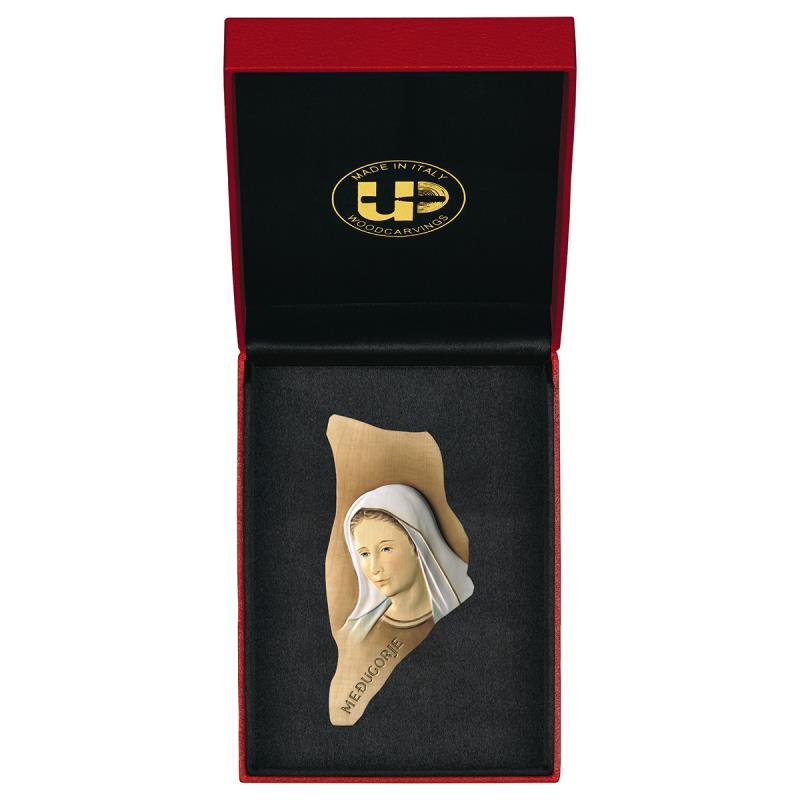 rilievo madonna di medjugorje + astuccio exclusive