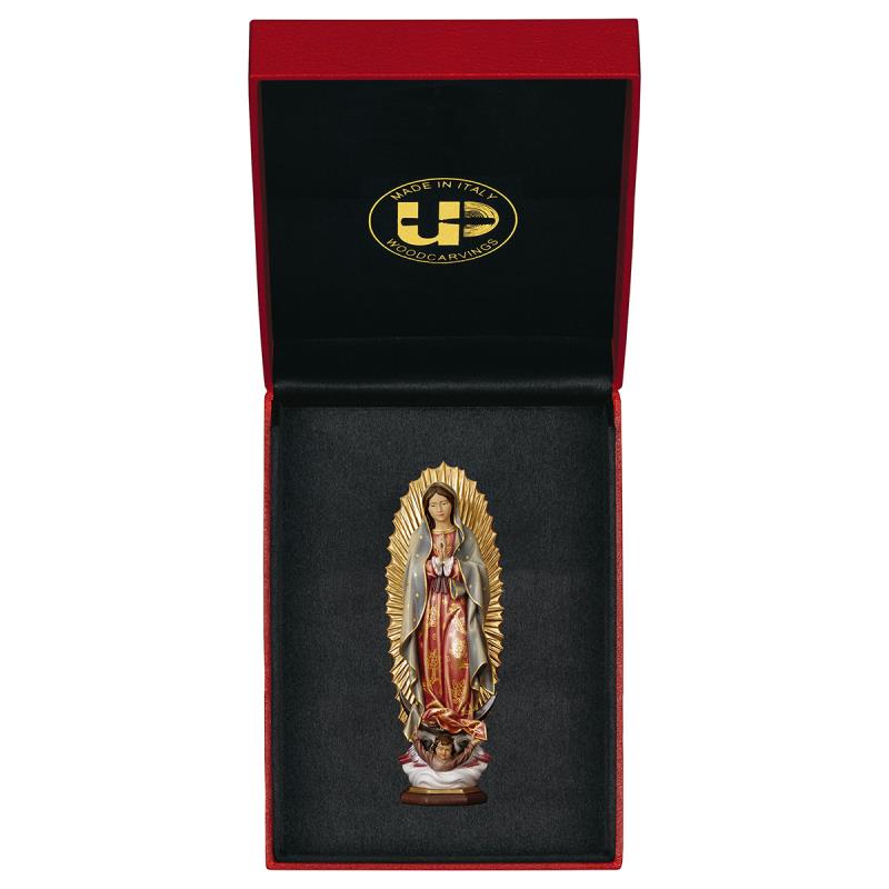 madonna di guadalupe + astuccio exclusive. 8 cm.sc