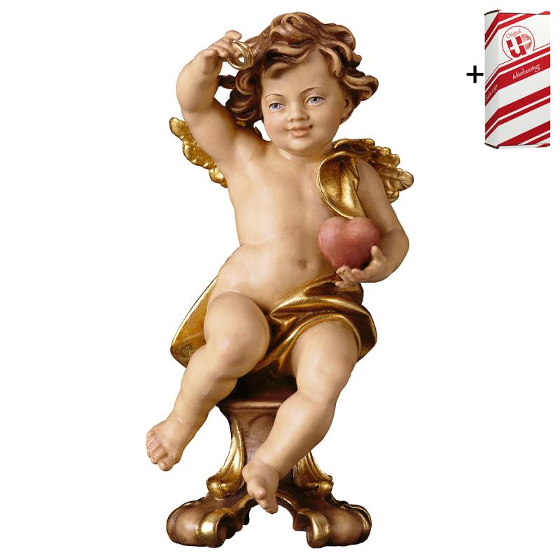 putto delle nozze su piedistallo + box regalo. 15