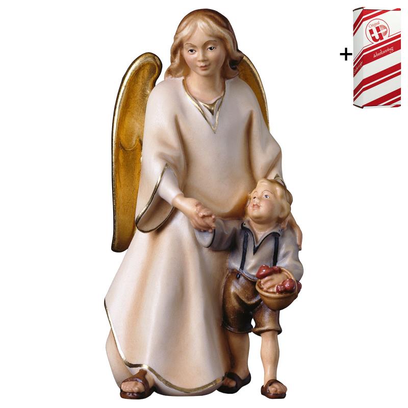 angelo custode moderno con bambino + box regalo. 2
