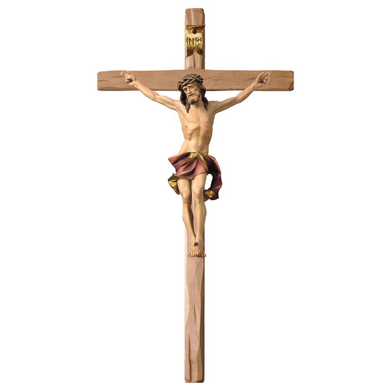 crocifisso nazareno croce diritta legno di tig