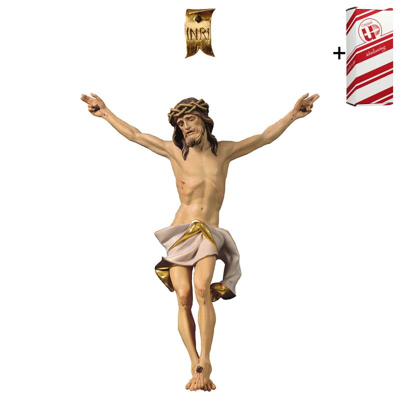 corpo nazareno (white) + box regalo. 21 x17 cm.sco