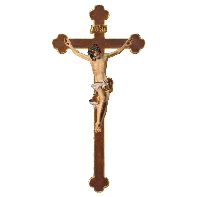 crocifisso barocco croce barocca (bianco). 73(1
