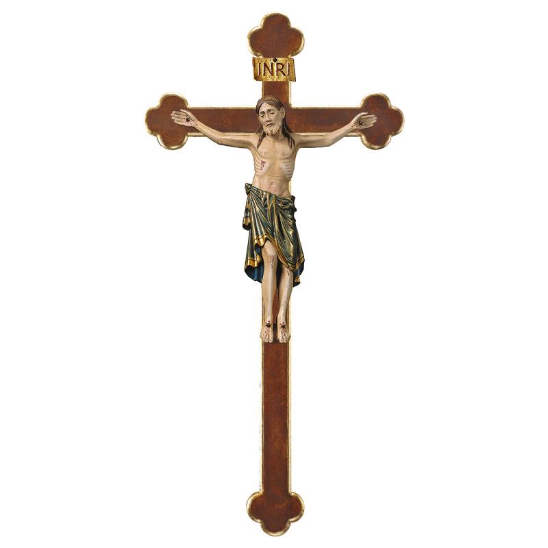 corpo romanico croce barocca (blu). 21(46x24)cm