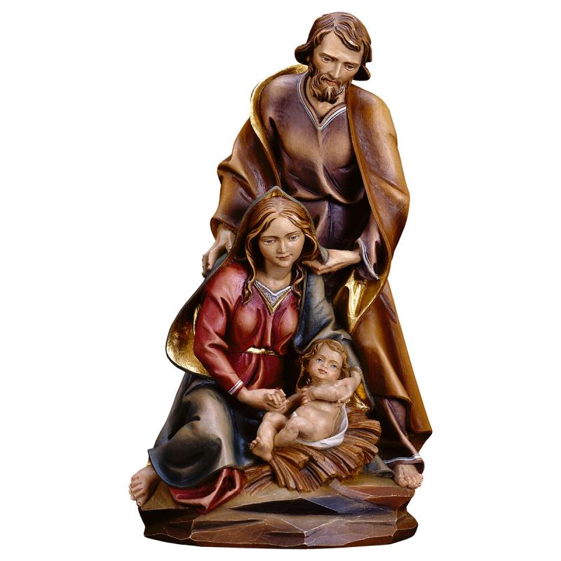 natività barocca. 60 cm.scolpito in legno di tigli