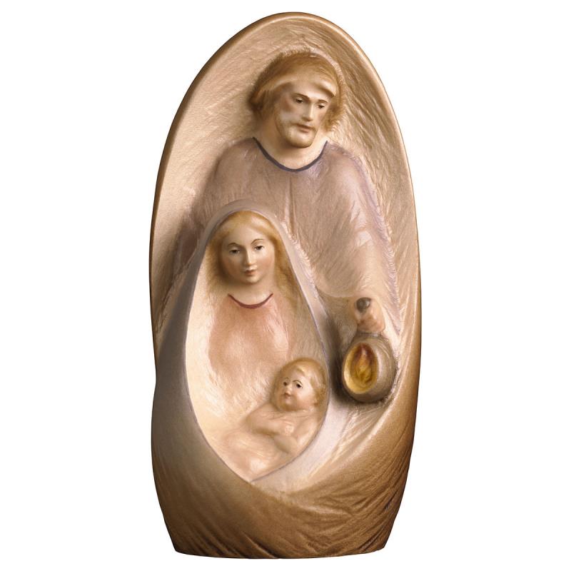 natività oriente. 12 cm.scolpito in legno di acero