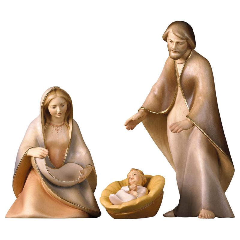 natività la speranza 4 pezzi. 30 cm.scolpito in