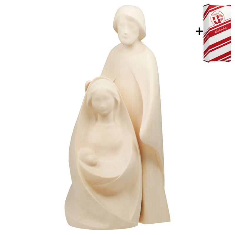 natività la gioia 2 pezzi + box regalo. 18 cm.sc