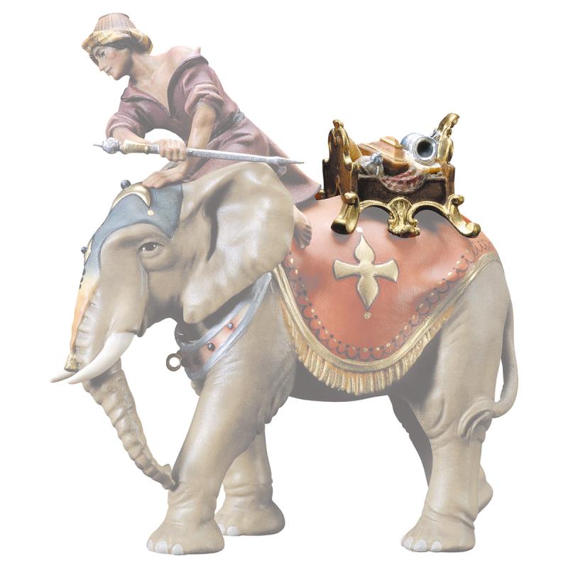 ul sella gioielli per elefante in piedi. 12 cm.sco