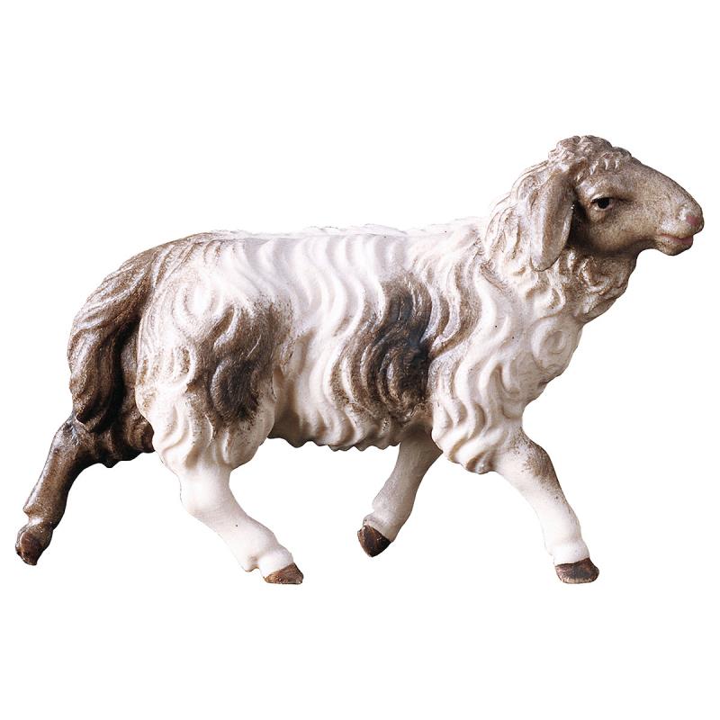 ul pecora che corre macchiata. 15 cm.scolpito in l