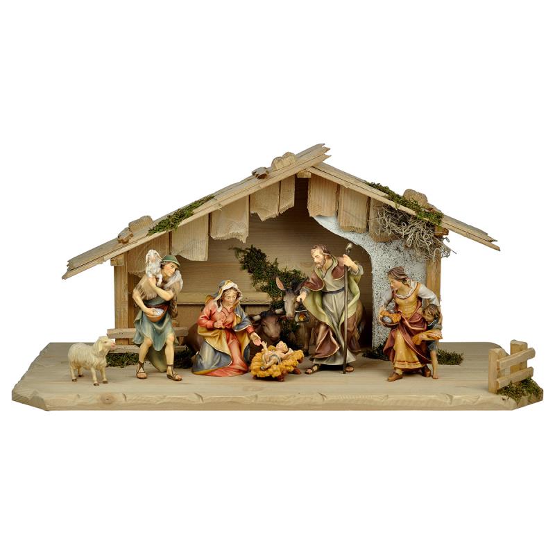 ul presepe ulrich set 10 pezzi. 10(40x20x22)cm.s