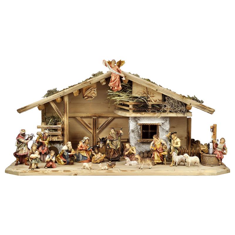 ul presepe ulrich set 24 pezzi. 15(80x40x40)cm.s