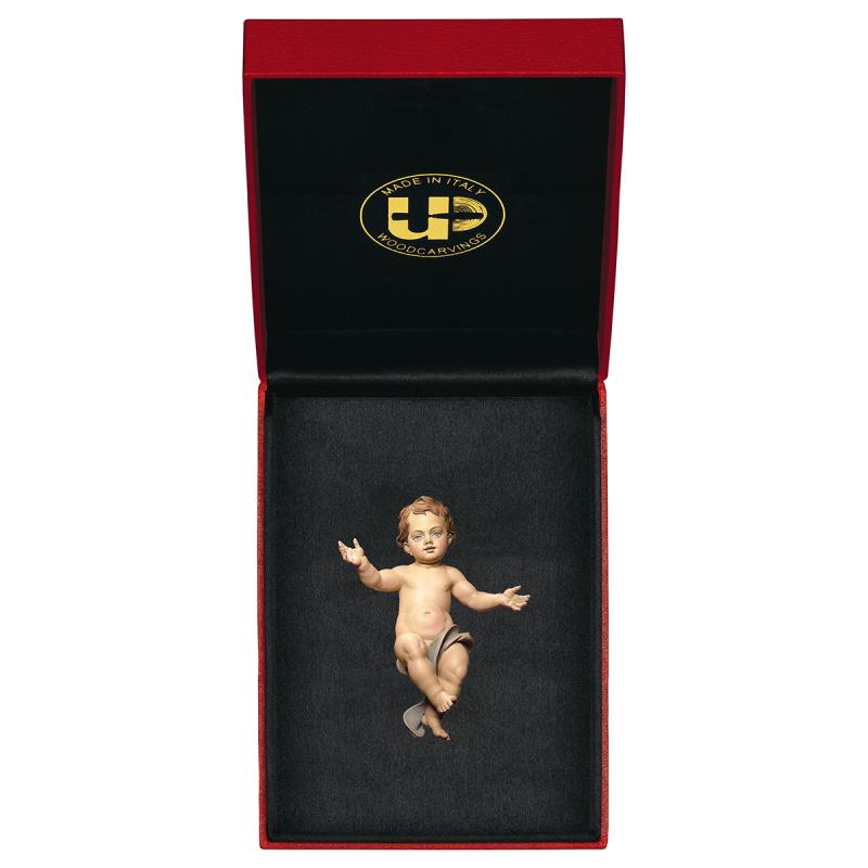 gesù bambino ulrich + astuccio exclusive. 6 cm.sco