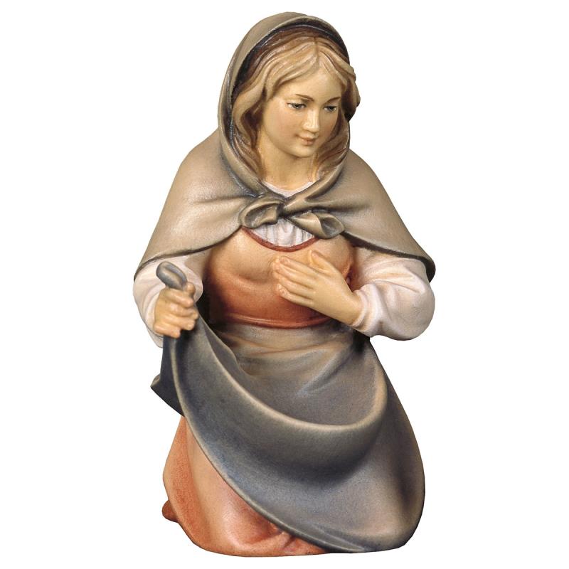 pa s. maria. 8 cm.scolpito in legno di acero.