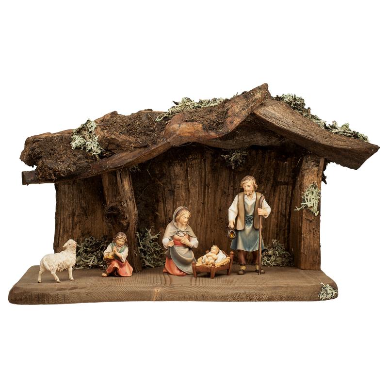 pa presepe pastore set 7 pezzi. 8(20x15x20)cm.sc