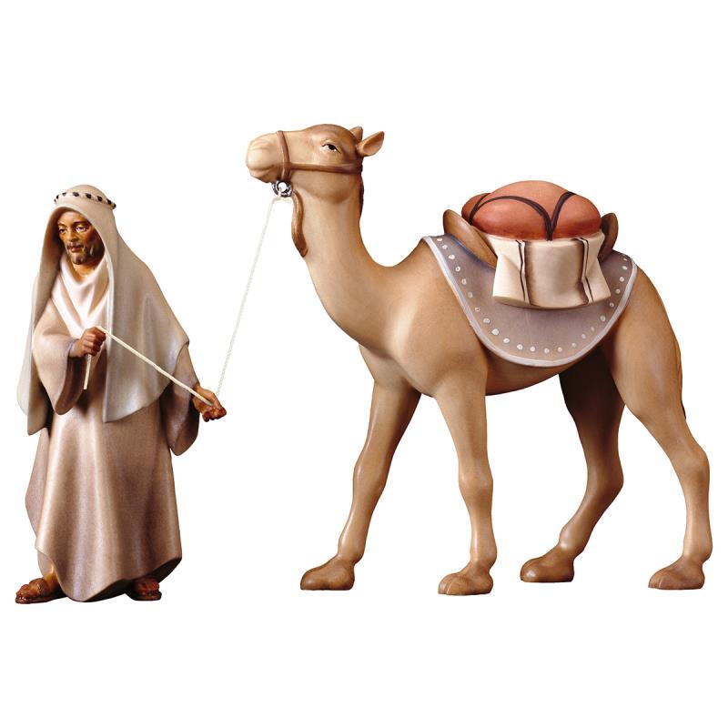 re gruppo del cammello in piedi 3 pezzi. 10 cm.s