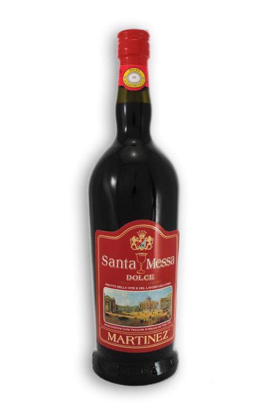 vino rosso dolce in bottiglie da 1 lt