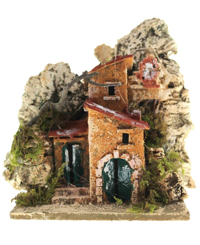 casa presepe altezza cm 12