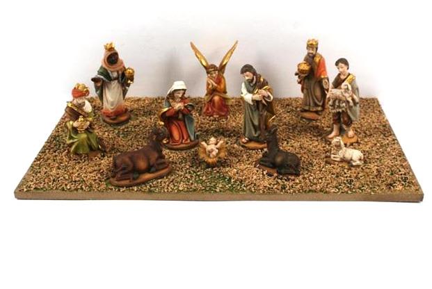 presepe completo cm 7 pz.11
