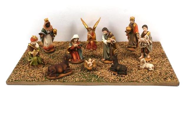 presepe completo cm 7 pz.11