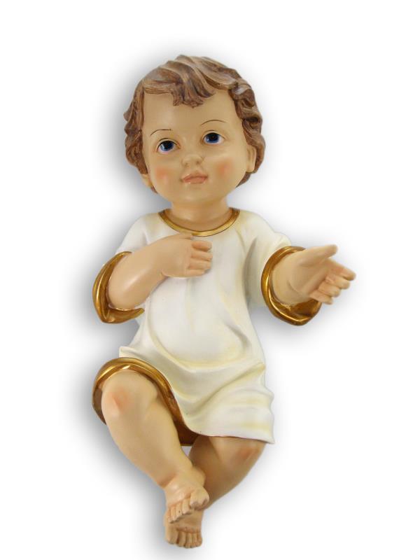 gesu bambino vestito cm 34