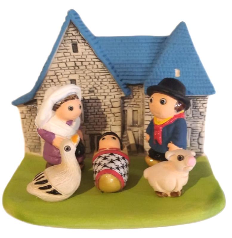 presepio etnico limosino francia cm 7