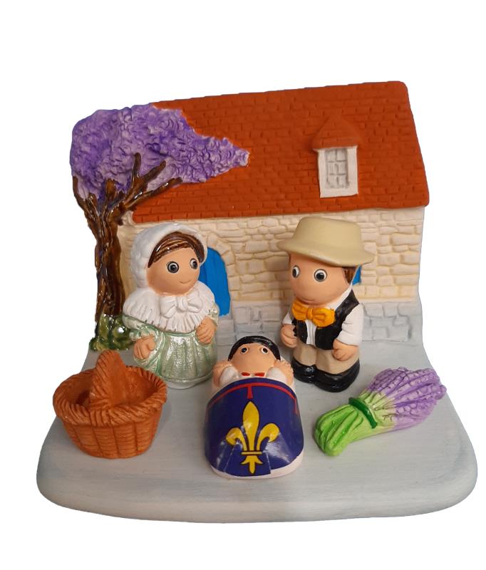 presepio etnico provenza cm 7
