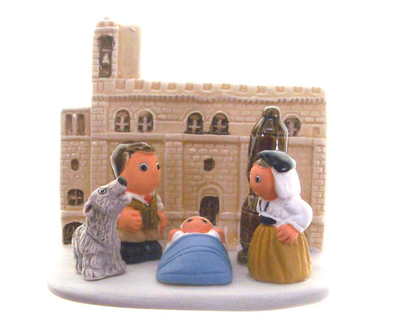 presepio etnico gubbio cm 7