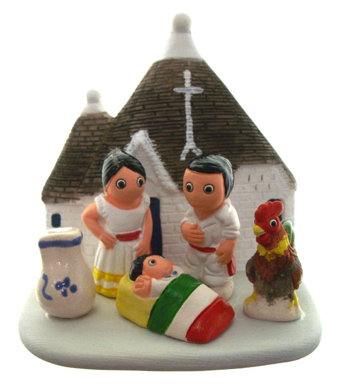 presepio etnico puglia cm 7