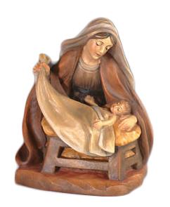 madonna con bambino cm 15 terra santa