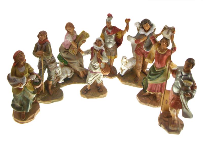 presepe cm 19 fontanini vari personaggi