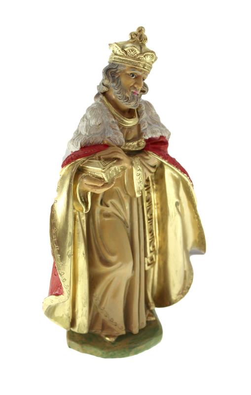 personaggio presepe cm 20 mod napoletano re magio melchiorre