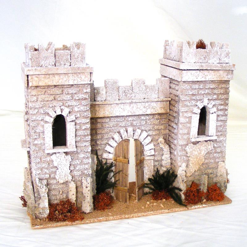 facciata castello altezza cm 25