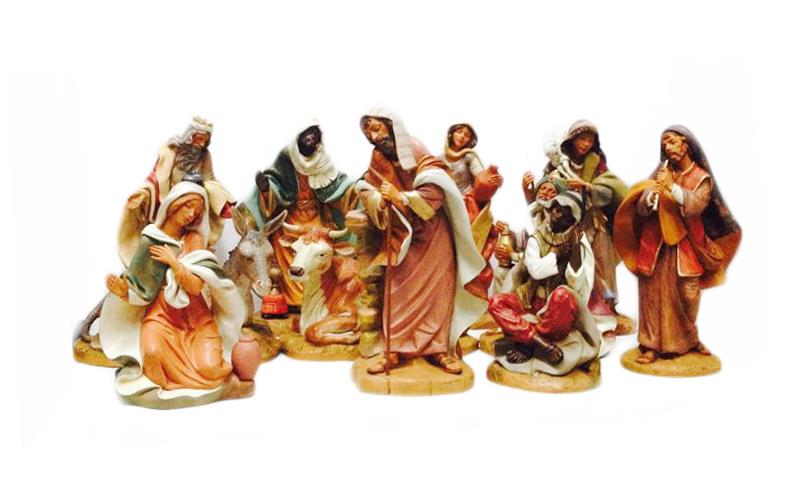 presepe cm 45 fontanini personaggi