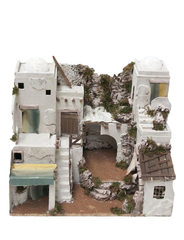 presepe arabo con forno cm 50