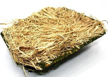 culla in legno con paglia cm 25