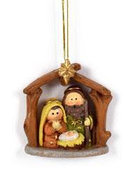 presepe in resina mini nativita altezza mm 65