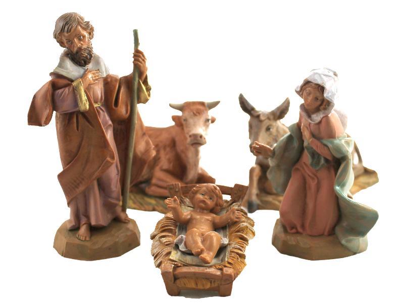 nativita'' presepe cm 12 fontanini 5 pezzi