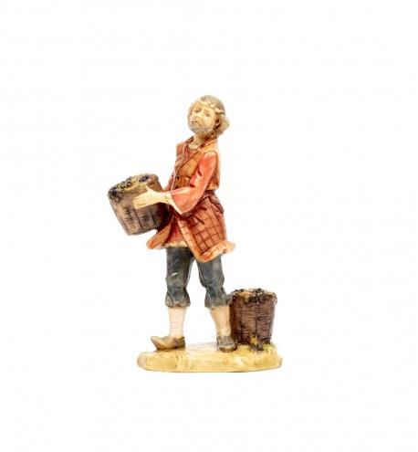 commerciante uva presepe cm 12 fontanini