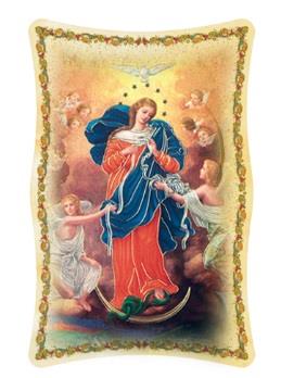 quadro maria che scioglie i nodi cm 30x40