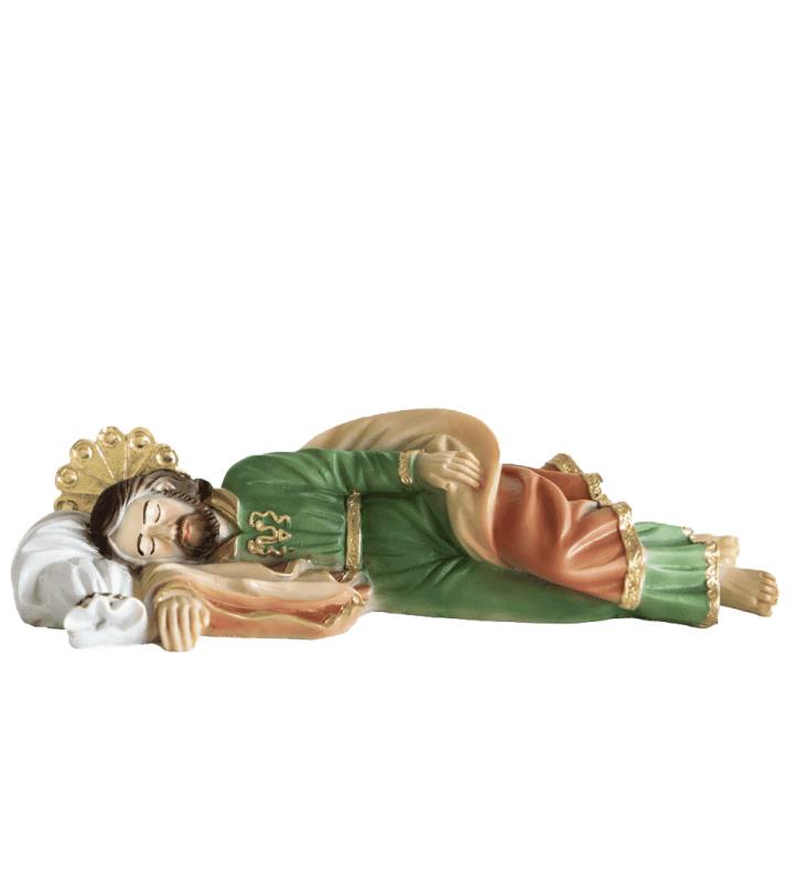 statua san giuseppe dormiente cm 20