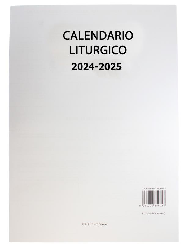 calendario liturgico 2023 2024 murale