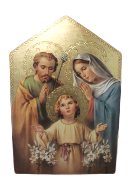 sacra famiglia tavola alta cm 27x41