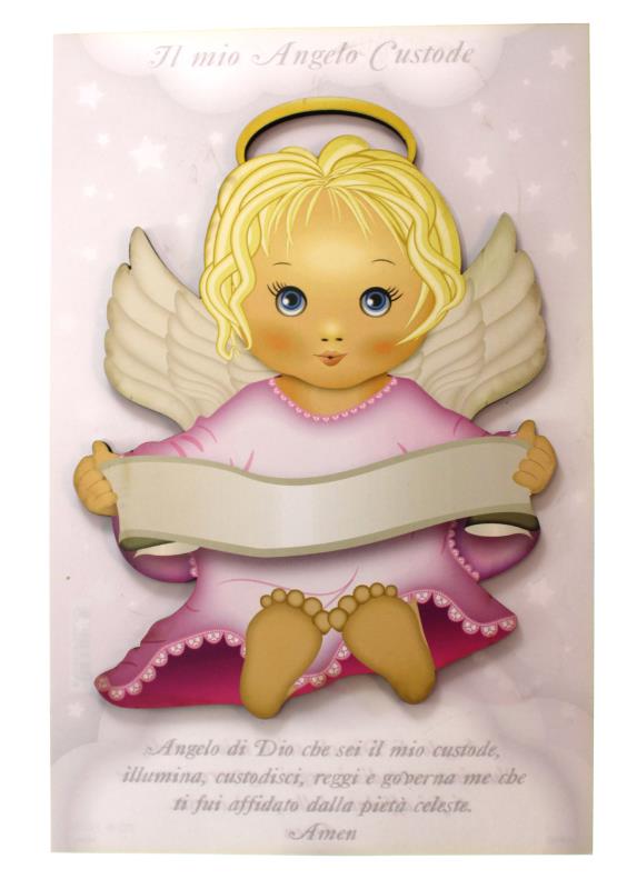 quadretto bimba per cameretta 11x14 cm