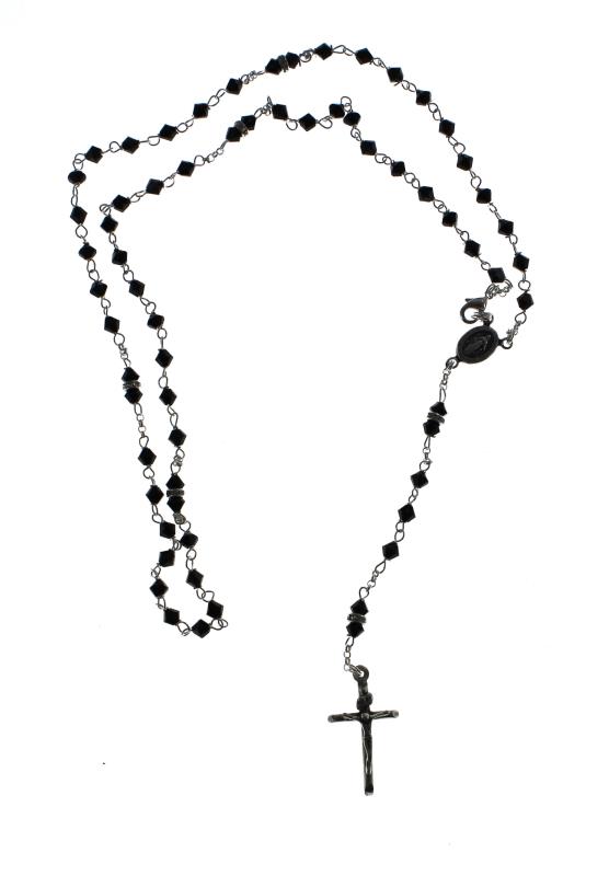 rosario mm 4 rombo swarovsky