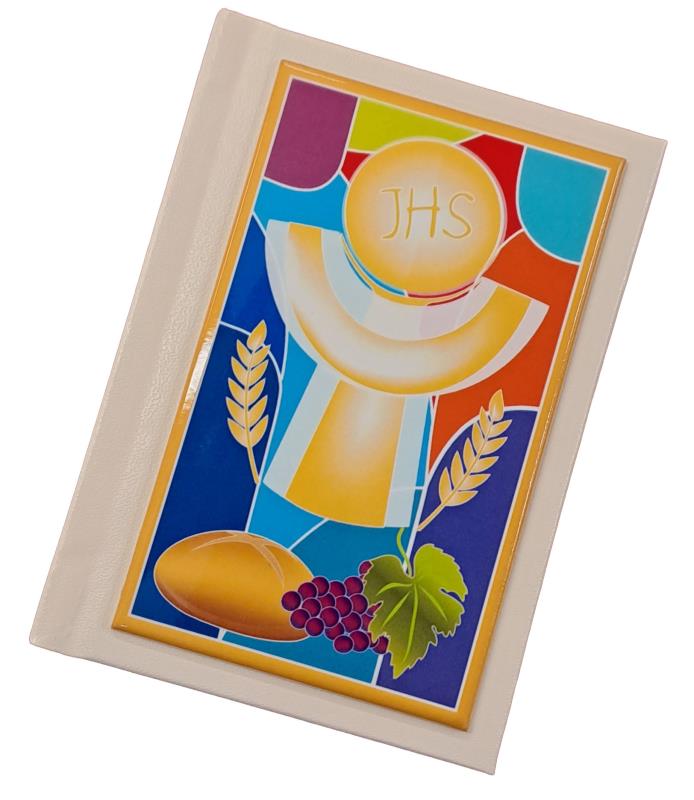 vangelo con placca comunione cm 6x12