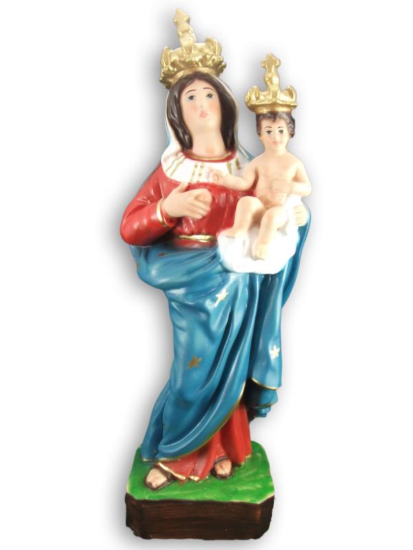 statua madonna delle grazie cm 35 resina