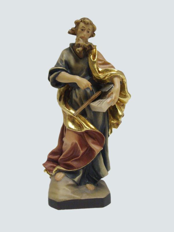 statua san mattia legno scolpito cm 15