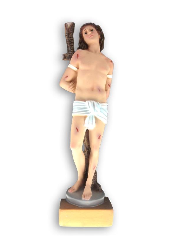 statua di san sebastiano da cm 30