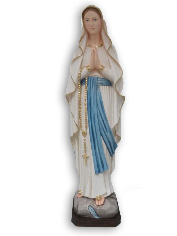 madonna di lourdes altezza cm 60